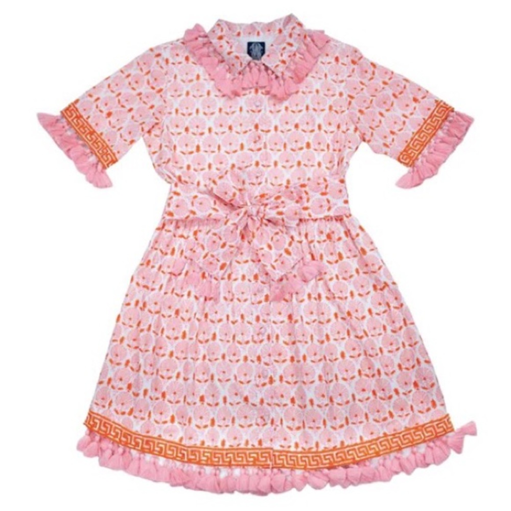 Elizabeth Wilson Designs Augusta dress XXL orange